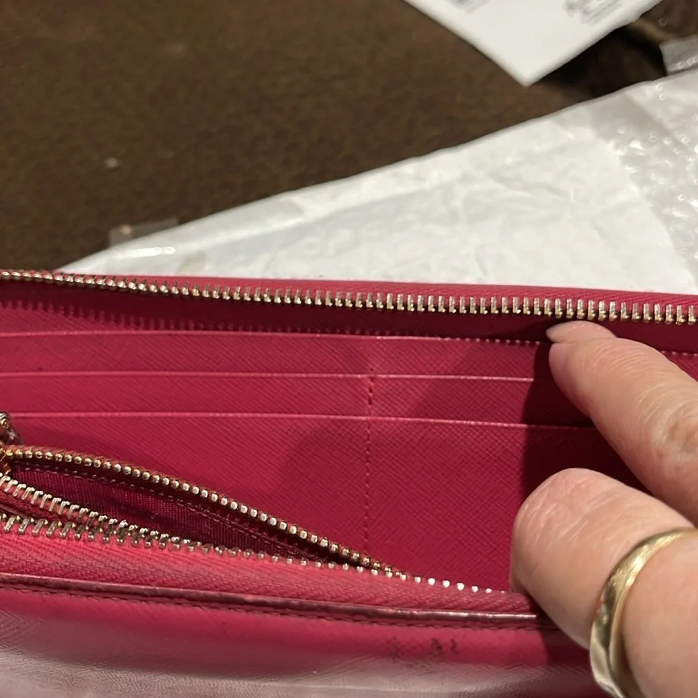 Prada Pink Women's Wallet L shape comes with COA offers are great!